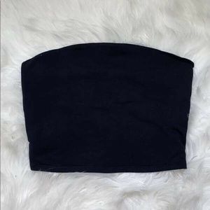 Garage Women's Midi Length Tube Top Black-Small